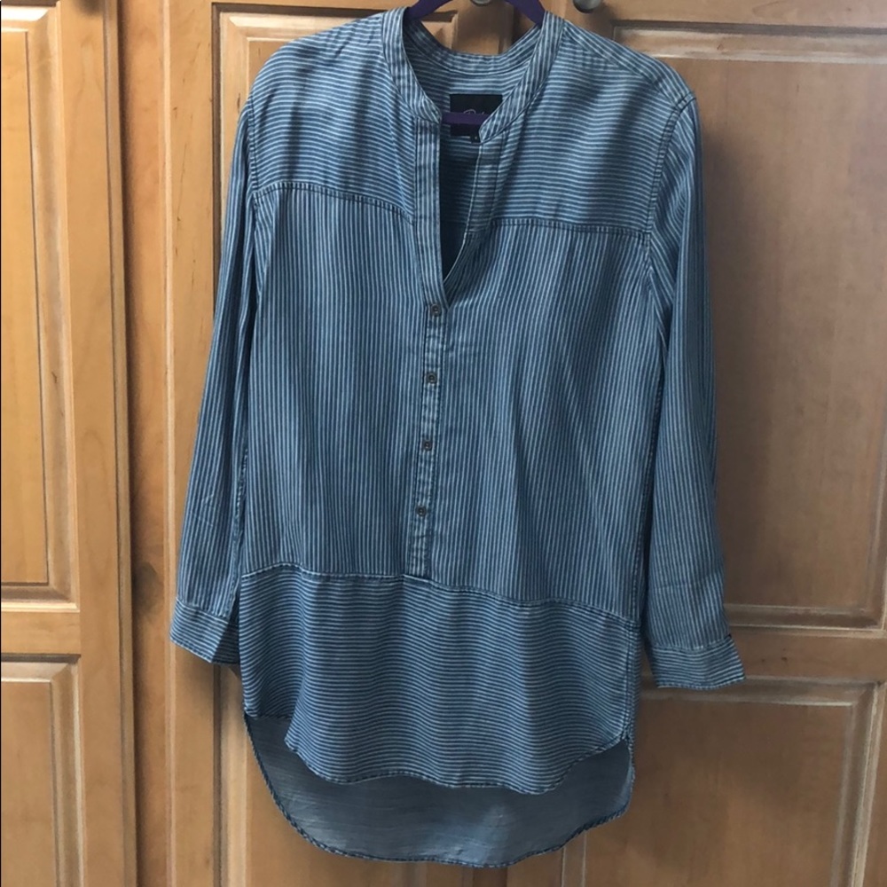 Rails denim tunic
